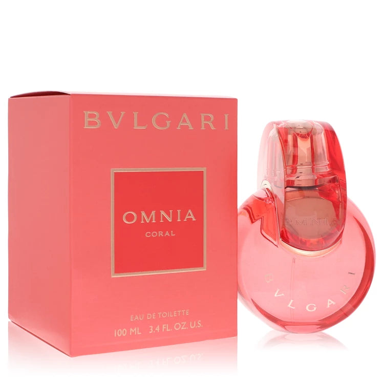 BVLGARI OMNIA CORAL by BVLGARI EDT SPRAY 3.4 FL.OZ FOR WOMEN