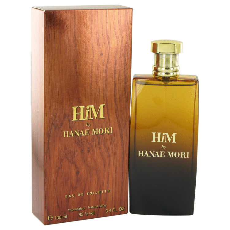 HiM By HANAE MORI FOR MEN EDT Spray 3.4 FL.OZ