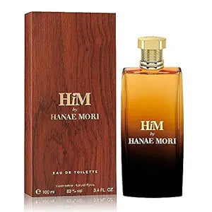 HiM By HANAE MORI FOR MEN EDT Spray 3.4 FL.OZ