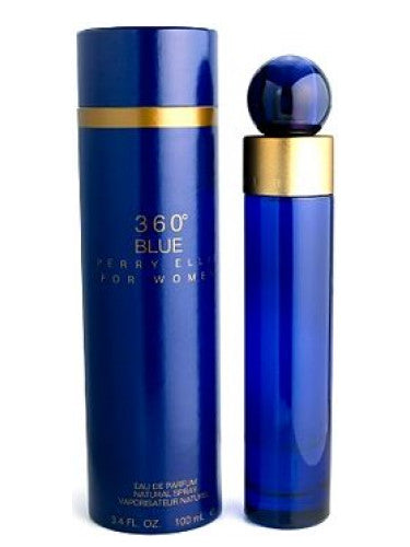 360 BLUE By PERRY ELLIS FOR WOMEN EDP SPRAY 3.4 FL.OZ