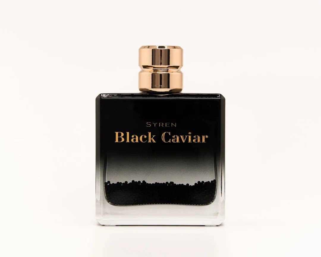 SYREN Black Caviar Pour Homme for Men 3 fl.oz EDP Spray: Unique Moving Beads