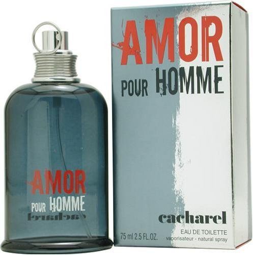 AMOR POUR HOMME By CACHAREL FOR MEN EDT Spray 2.5 FL.OZ