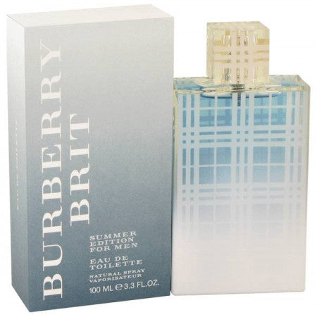 Burberry Brit Summer Edition Eau De Toilette Spray By Burberry For Men 3.3 FL.OZ