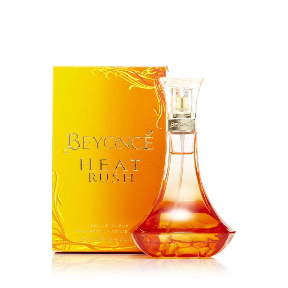 BEYONCE HEAT RUSH By BEYONCE FOR WOMEN Eau De Toilette Spray 3.4 FL.OZ