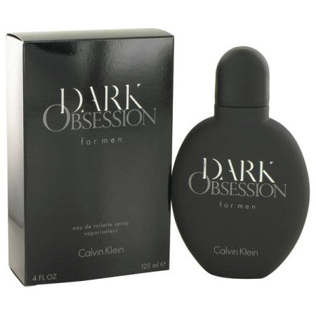 DARK OBSESSION Eau De Toilette Spray 4.0 FL.OZ By CALVIN KLEIN FOR MEN