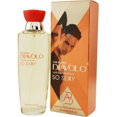 DIAVOLO SO SEXY by ANTONIO BANDERAS EDT SPRAY 3.4 FL.OZ FOR WOMEN