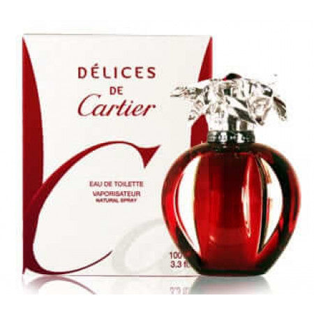 DELICES DE CARTIER Eau De Toilette Spray 3.3 FL.OZ By CARTIER FOR WOMEN