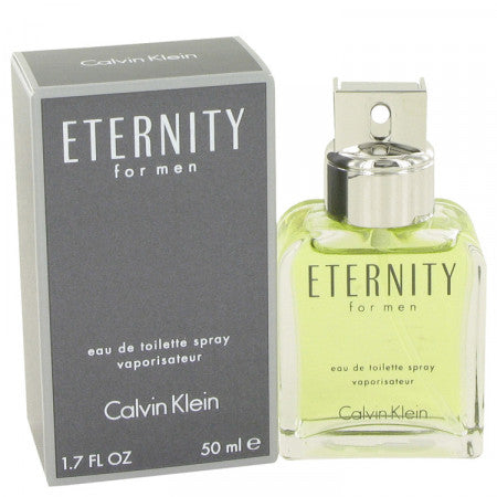 ETERNITY Eau De Toilette Spray 1.7 FL.OZ By CALVIN KLEIN FOR MEN