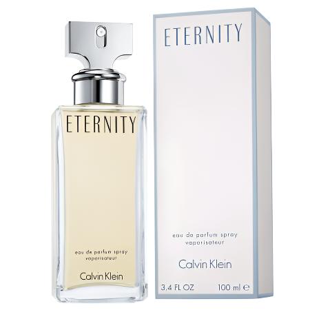 ETERNITY Eau De Parfum Spray 3.4 FL.OZ By CALVIN KLEIN FOR WOMEN