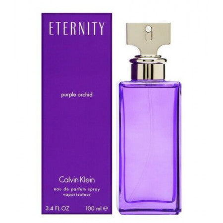 ETERNITY PURPLE ORCHID Eau De Parfum Spray 3.4 FL.OZ By CALVIN KLEIN FOR WOMEN