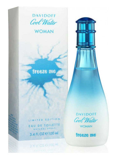 FREEZE ME By DAVIDOFF (Limited Edition) For WOMEN EDT SPRAY 3.4 FL.OZ