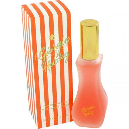 GIORGIO HOLIDAY By GIORGIO BEVERLY HILLS For Women Eau De Toilette Spray 1.7 FL.OZ