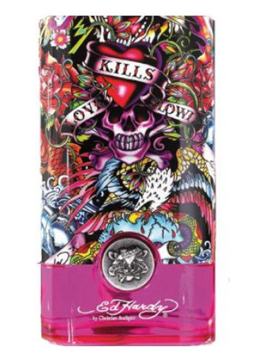 ED HARDY HEART & DAGGERS By Christian Audigier 3.4 FL.OZ EDT SPRAY FOR WOMEN