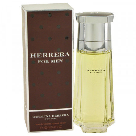 HERRERA FOR MEN Eau De Toilette Spray 3.4 FL.OZ By Carolina Herrera FOR MEN