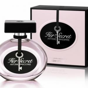 HER SECRET  by ANTONIO BANDERAS EDT SPRAY 2.7 FL.OZ FOR WOMEN