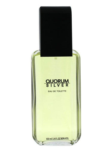 QUORUM SILVER By Antonio Puig FOR MEN EDT SPRAY 3.4 FL.OZ