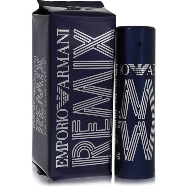 EMPORIO ARMANI REMIX By GIORGIO ARMANI FOR MEN EDT Spray 3.4 FL.OZ