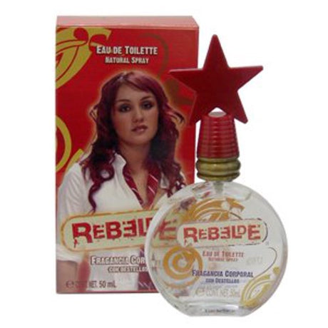 REBELDE by Air-Val International 1.7 FL.OZ EAU DE TOILETTE BODY SPRAY FOR WOMEN