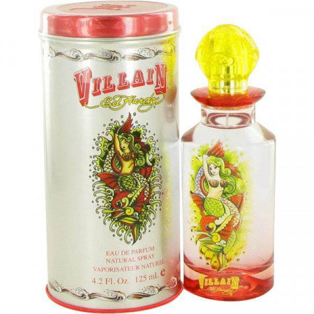 VILLAIN ED HARDY By Christian Audigier 4.2 FL.OZ EDT SPRAY FOR WOMEN