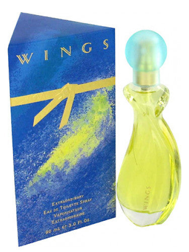 WINGS By GIORGIO BEVERLY HILLS For Women Eau De Parfum Spray 3.0 FL.OZ