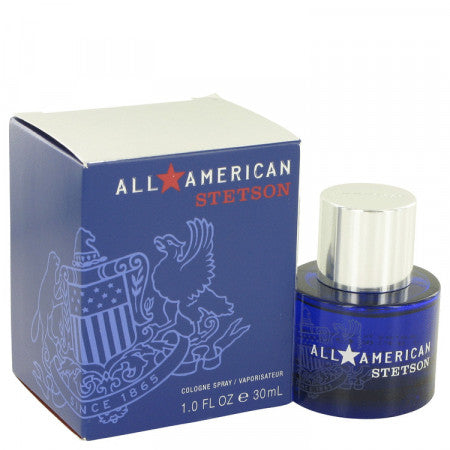 ALL AMERICAN STETSON By COTY FOR MEN COLOGNE SPRAY 1 FL.OZ