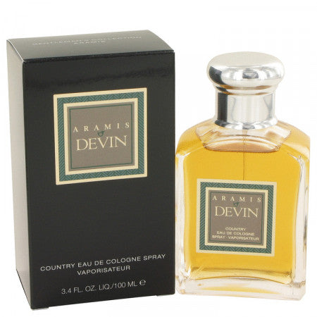 ARAMIS DEVIN COUNTRY Eau De Cologne Spray 3.4 FL.OZ By ARAMIS FOR MEN