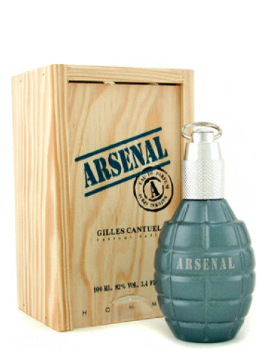 ARSENAL BLUE By GILLES CANTUEL FOR MEN EDP SPRAY 3.4 FL.OZ