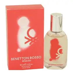 BENETTON ROSSO WOMEN By BENETTON FOR WOMEN Eau De Toilette Spray 3.3 FL.OZ