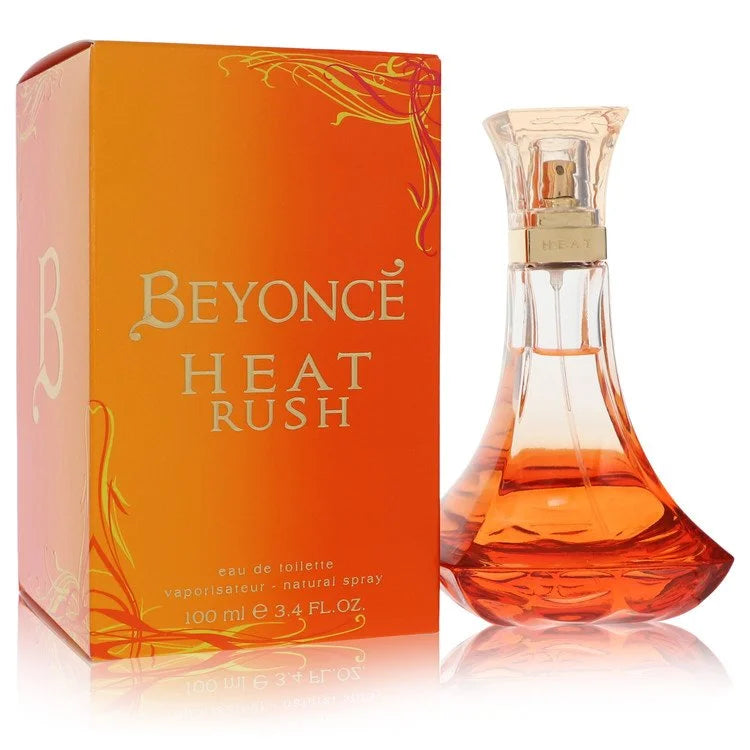 BEYONCE HEAT RUSH By BEYONCE FOR WOMEN Eau De Toilette Spray 3.4 FL.OZ