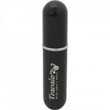 Travalo Refillable Perfume Travel Atomizer By Travalo, Airline Approved Black 0.17oz (Fragrance Not Included)