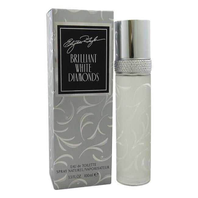 BRILLIANT WHITE DIAMONDS By Elizabeth Taylor FOR WOMEN EDT SPRAY 3.3 FL.OZ