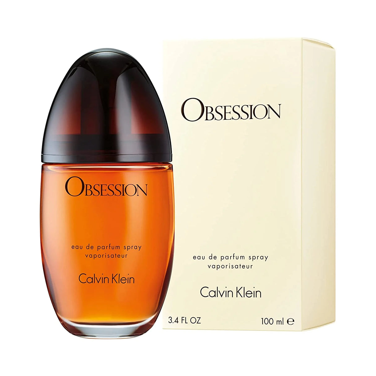 OBSESSION Eau De Parfum Spray 3.4 FL.OZ By CALVIN KLEIN FOR WOMEN