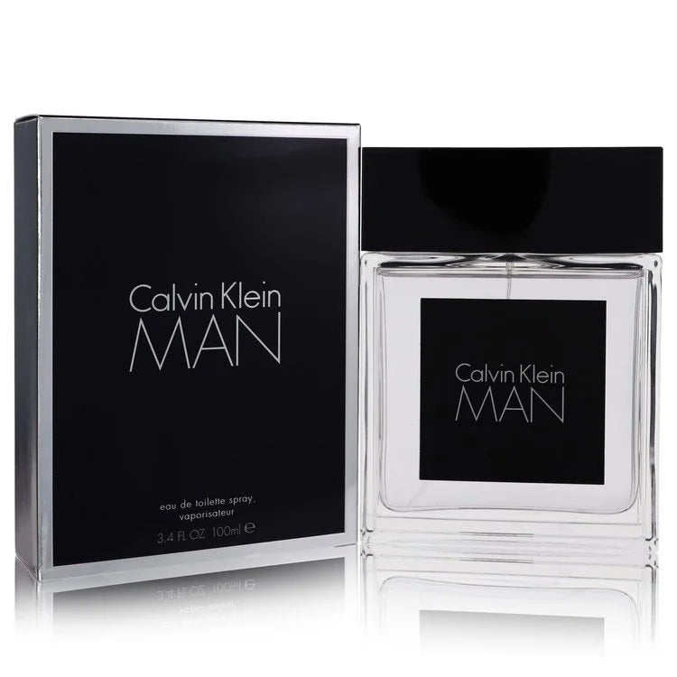 CALVIN KLEIN MAN Eau De Toilette Spray 3.4 FL.OZ By CALVIN KLEIN FOR MEN