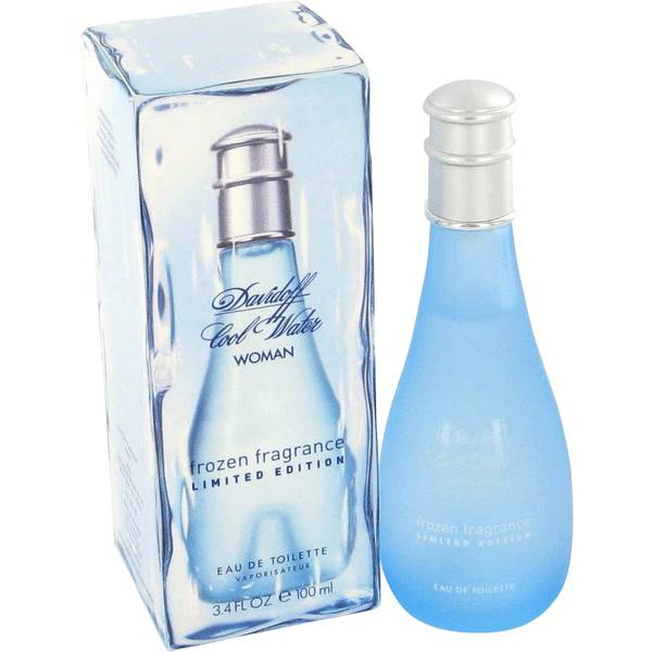 FROZEN FRAGRANCE LIMITED EDITION By DAVIDOFF For WOMEN EDT SPRAY 3.4 FL.OZ