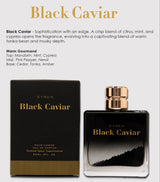 SYREN Black Caviar Pour Homme for Men 3 fl.oz EDP Spray: Unique Moving Beads