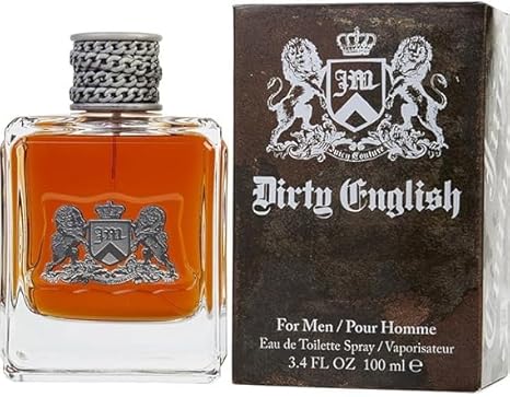 DIRTY ENGISH By JUICY COUTURE FOR MEN EDT Spray 3.4 FL.OZ