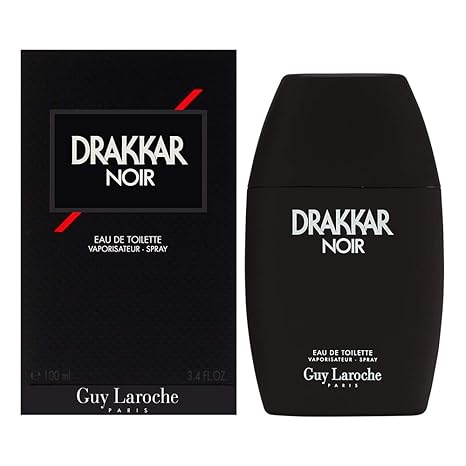 DRAKKAR NOIR By GUY LAROCHE EDT SPRAY FOR MEN 3.4 FL.OZ