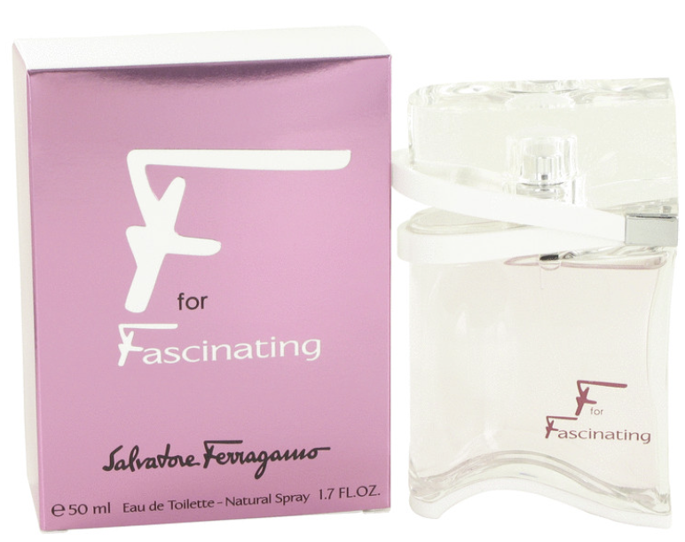 F FOR FASCINATING By SALVATORE FERRAGAMO FOR WOMEN EDT SPRAY 1.7 FL.OZ