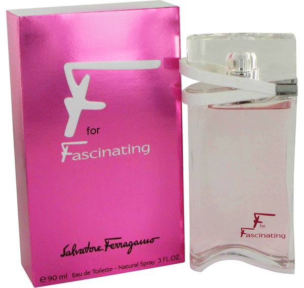 F FOR FASCINATING By SALVATORE FERRAGAMO FOR WOMEN EDT SPRAY 3 FL.OZ