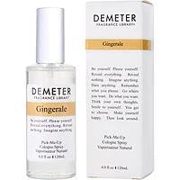 DEMETER GINGERALE Cologne Spray 4.0 FL.OZ By DEMETER FOR MEN AND WOMEN