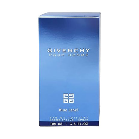 GIVENCHY POUR HOMME BLUE LABEL By GIVENCHY FOR MEN EDT Spray 3.3 FL.OZ