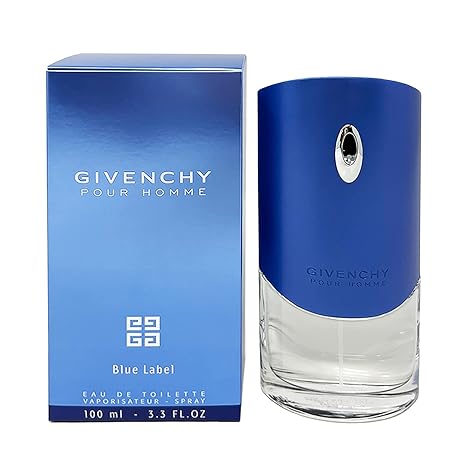 GIVENCHY POUR HOMME BLUE LABEL By GIVENCHY FOR MEN EDT Spray 3.3 FL.OZ