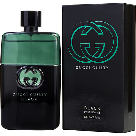 GUCCI GUILTY BLACK By GUCCI For MEN EDT SPRAY 3 FL.OZ