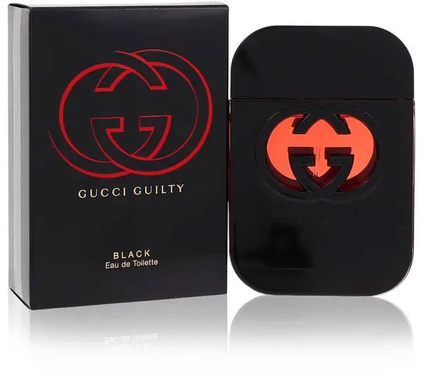 GUCCI GUILTY BLACK By GUCCI For WOMEN EDT SPRAY 2.5 FL.OZ