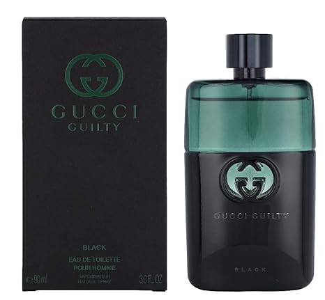 GUCCI GUILTY BLACK By GUCCI For MEN EDT SPRAY 3 FL.OZ