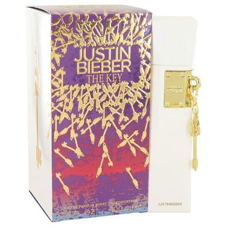 THE KEY By JUSTIN BIEBER FOR WOMEN EDP Spray 3.4 FL.OZ