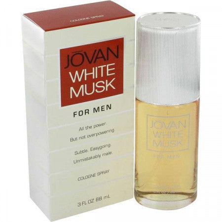 JOVAN WHITE MUSK By JOVAN For MEN COLOGNE Spray 3 FL.OZ