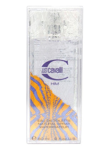 JUST CAVALLI HIM By ROBERTO CAVALLI FOR MEN EDT SPRAY 2 FL.OZ