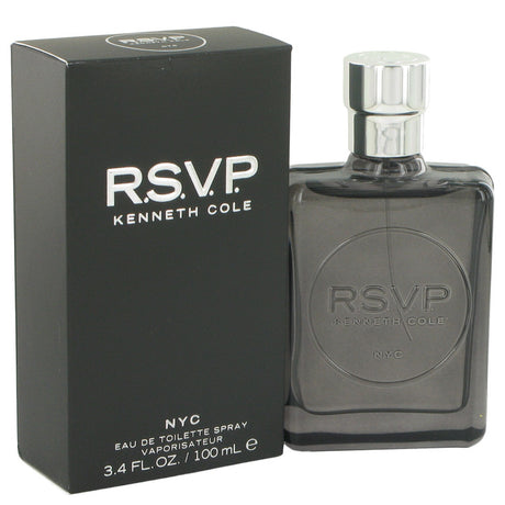 R.S.V.P. By KENNETH COLE For MEN EDT Spray 3.4 FL.OZ (New Packaging)