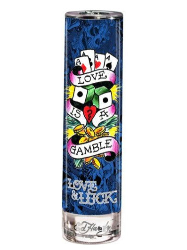 ED HARDY LOVE & LUCK By Christian Audigier 3.4 FL.OZ EDT SPRAY FOR MEN